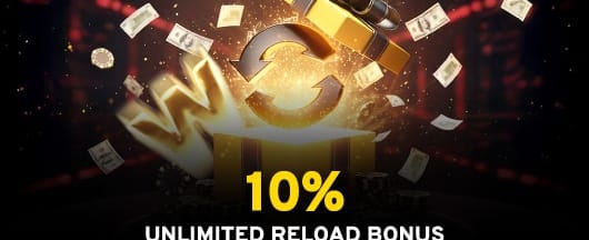 Bonus Selamat Datang 100% promotion banner